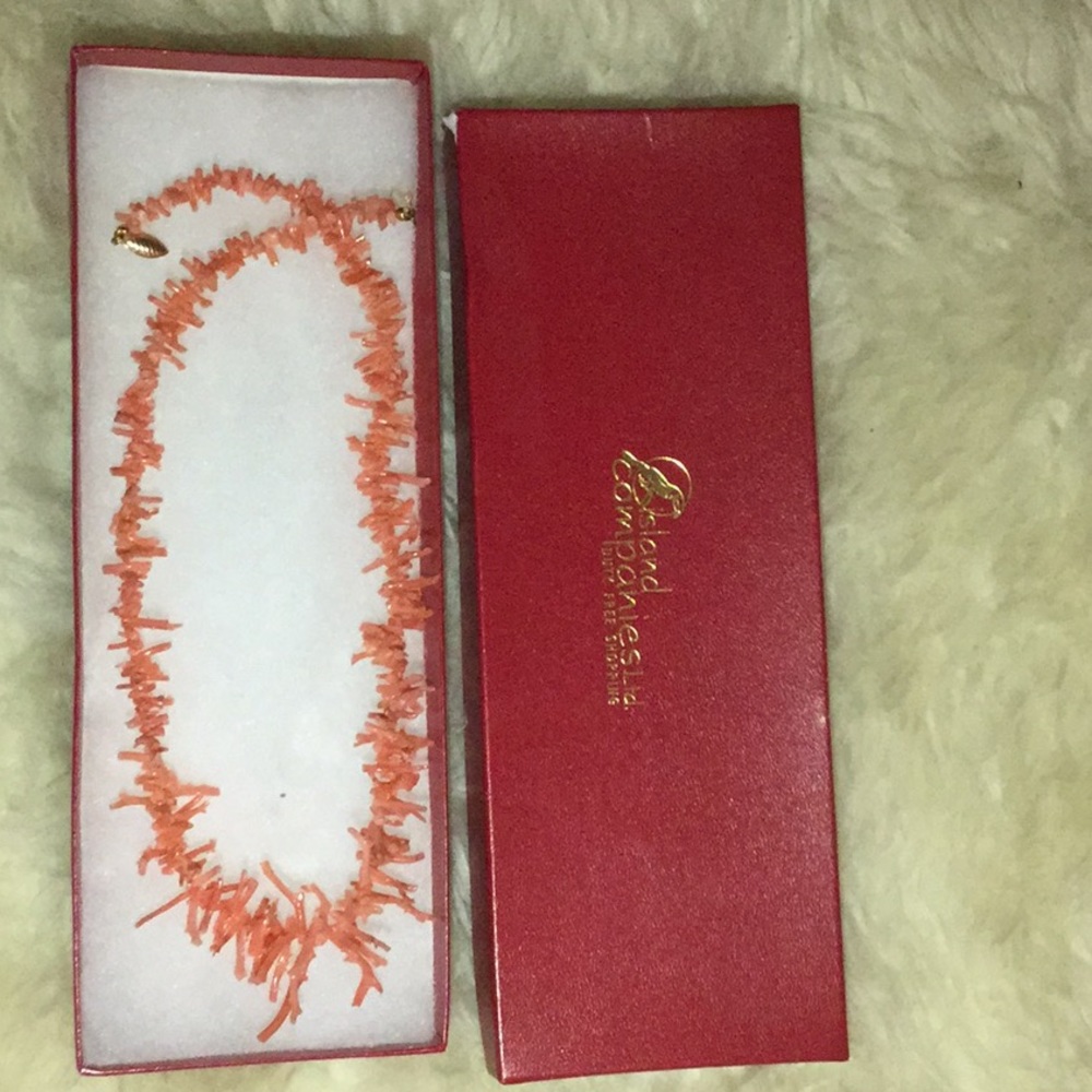 Pink Coral Neclace